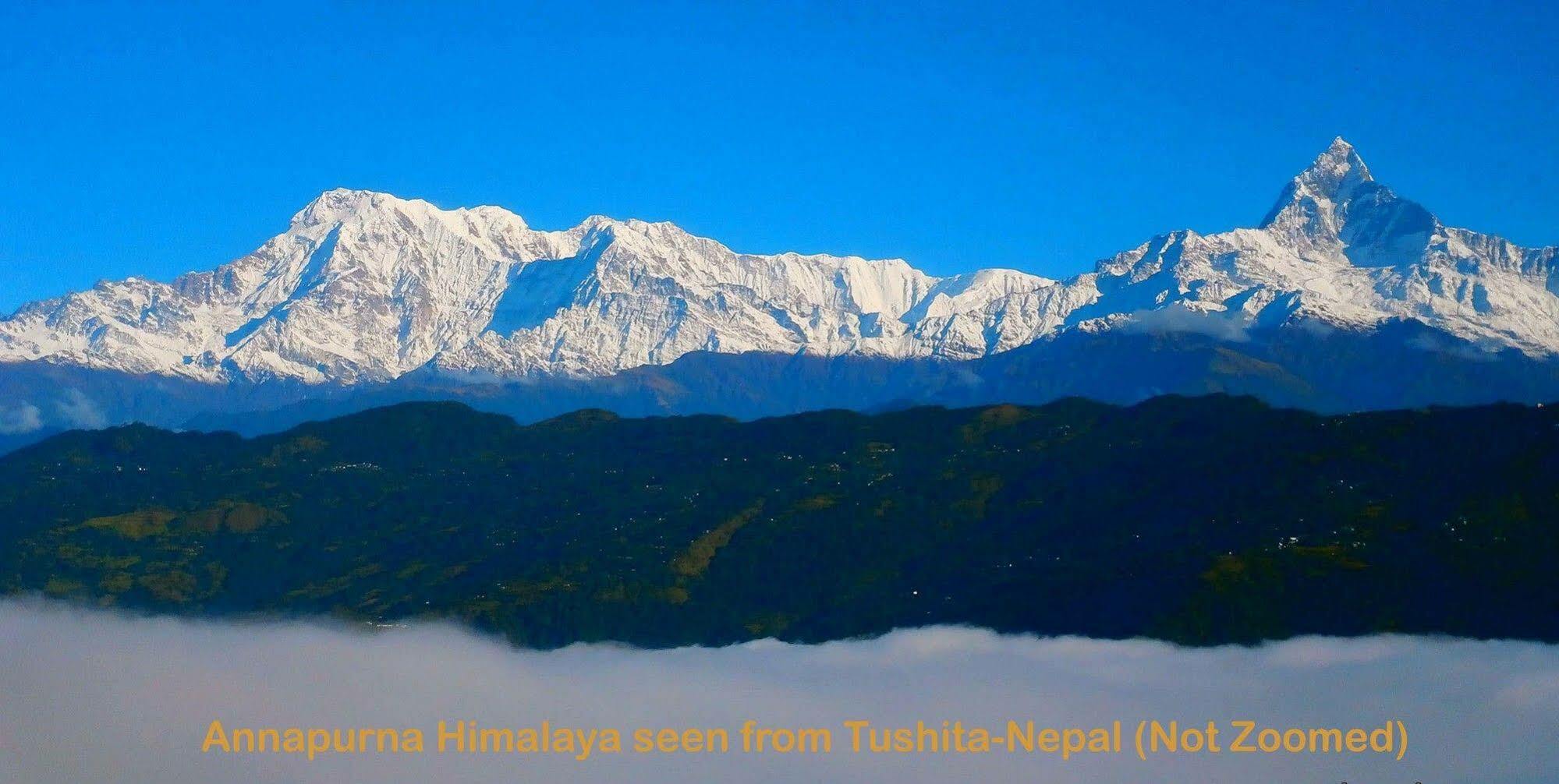 Hotel Tushita Nepal Yoga Retreat Center Pokhara Exterior foto