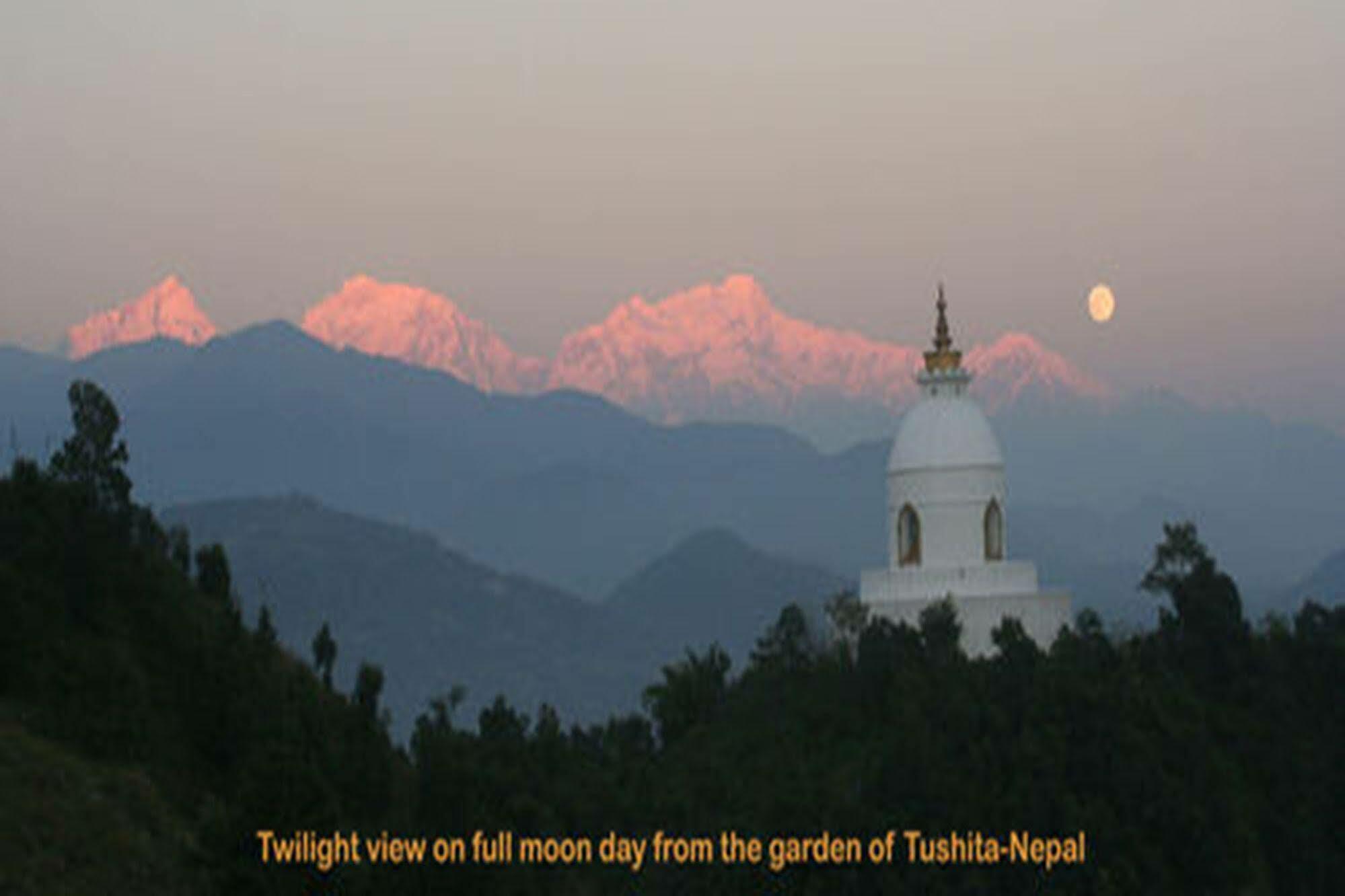 Hotel Tushita Nepal Yoga Retreat Center Pokhara Exterior foto